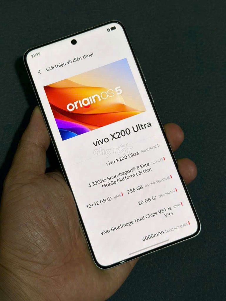 Vivo X200 ultra giao lưu. Mua bán Điện thoại tại Thành phố Thủ Đức Tp Hồ Chí Minh được đăng bởi boo hình 1