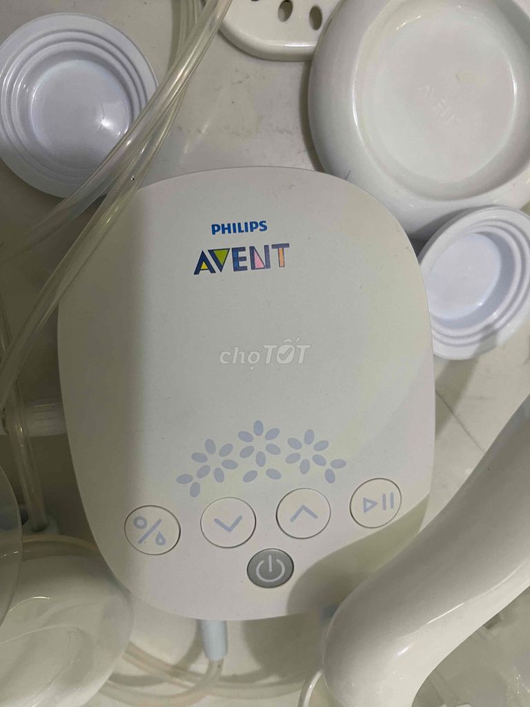 Máy hút sữa điện đôi Philips Avent Trắng. Mua bán Mẹ và bé tại Quận 8 Tp Hồ Chí Minh được đăng bởi Ngô Anh hình 1