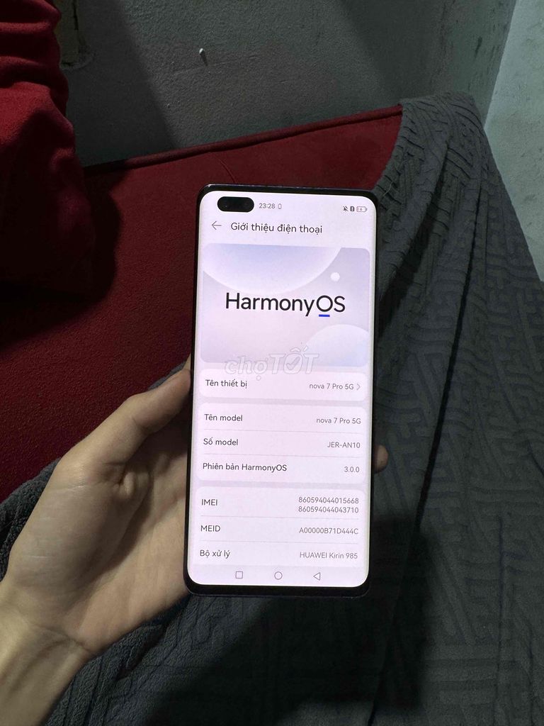 Huawei Nova 7Pro 5G 256GB