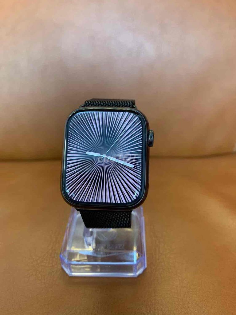 Bán apple watch sr7:45 Thép đen 99 nguyên zin 100%