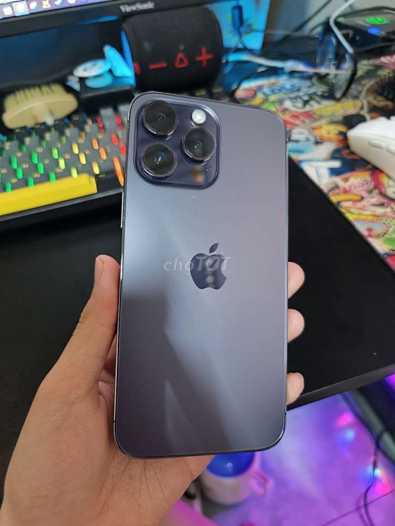 Apple iPhone 14 Pro Max 256GB Tím Lock LLA. Mua bán Điện thoại tại Huyện Chợ Gạo Tiền Giang được đăng bởi Bảo Ngô hình 1