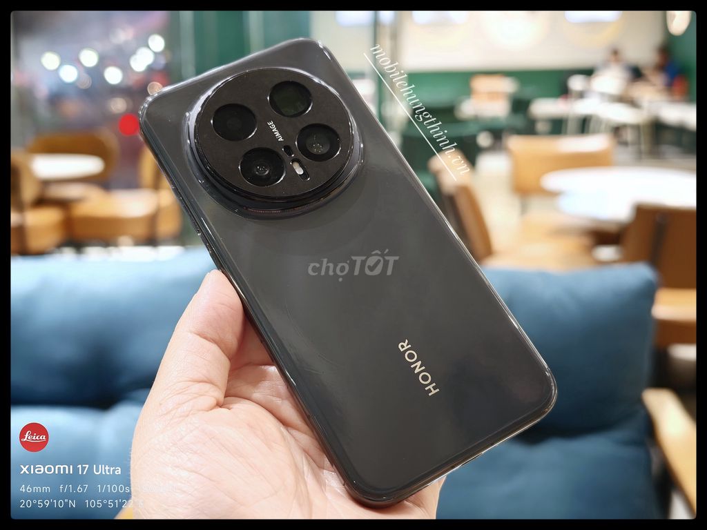 Honor Magic 8 Pro 12/512GB bản QT Đen đẹp xuất sắc. Mua bán Điện thoại tại Quận Hoàng Mai Hà Nội được đăng bởi mobilehungthinh hình 1