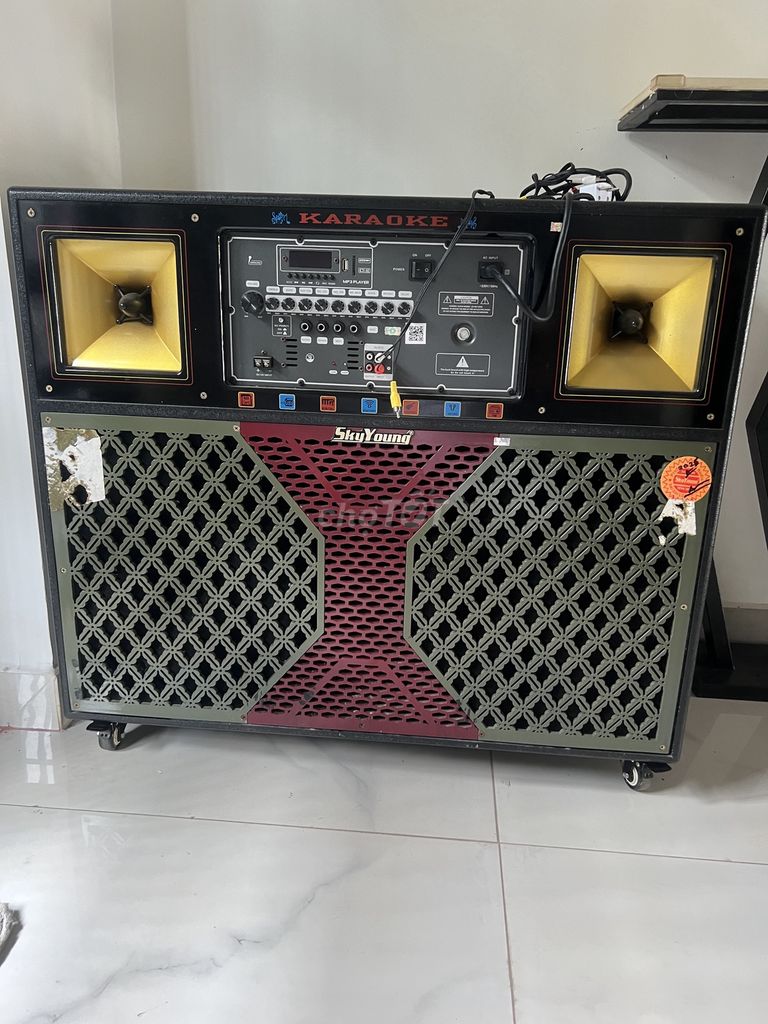 Loa karaoke di động SkyYoung Đen. Mua bán Tivi, Âm thanh tại Huyện Bến Lức Long An được đăng bởi Thanh Tú hình 1