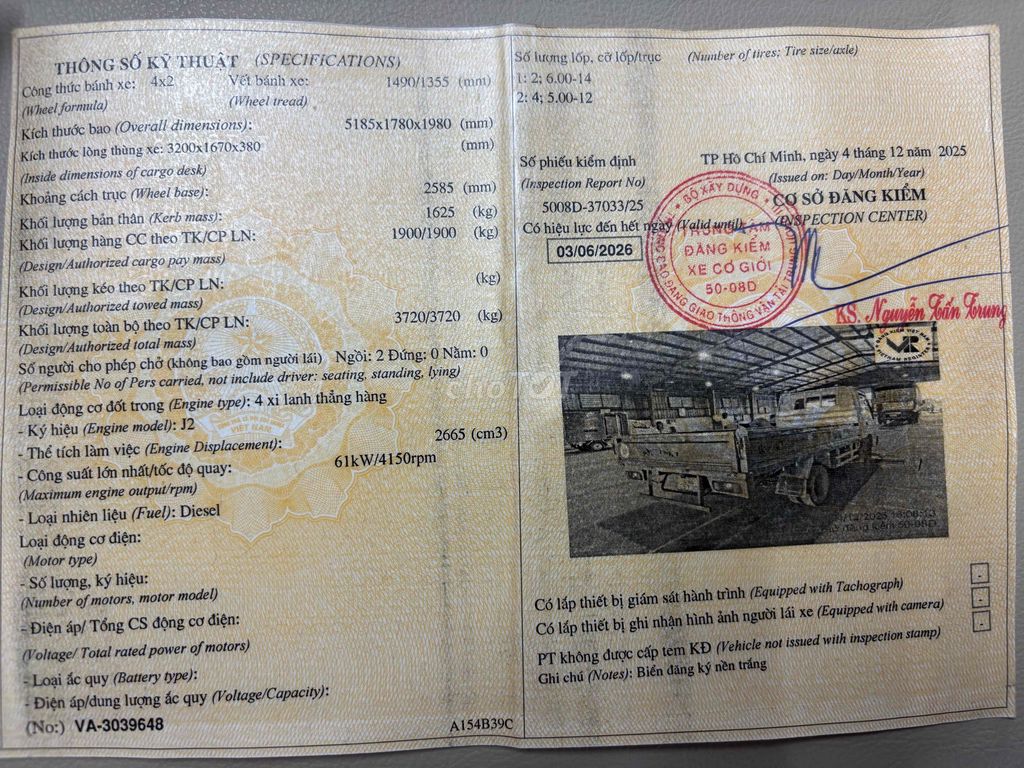 cần bán xe Kia k190 2016 cực rin thùng lửng inox. Mua bán Xe tải, xe ben tại Thành phố Thuận An Bình Dương được đăng bởi Tuấn Phát hình 6