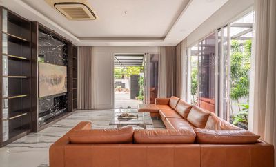 Villa Thảo Điền 430m2 sân rộng nhà hiện đại 100tr