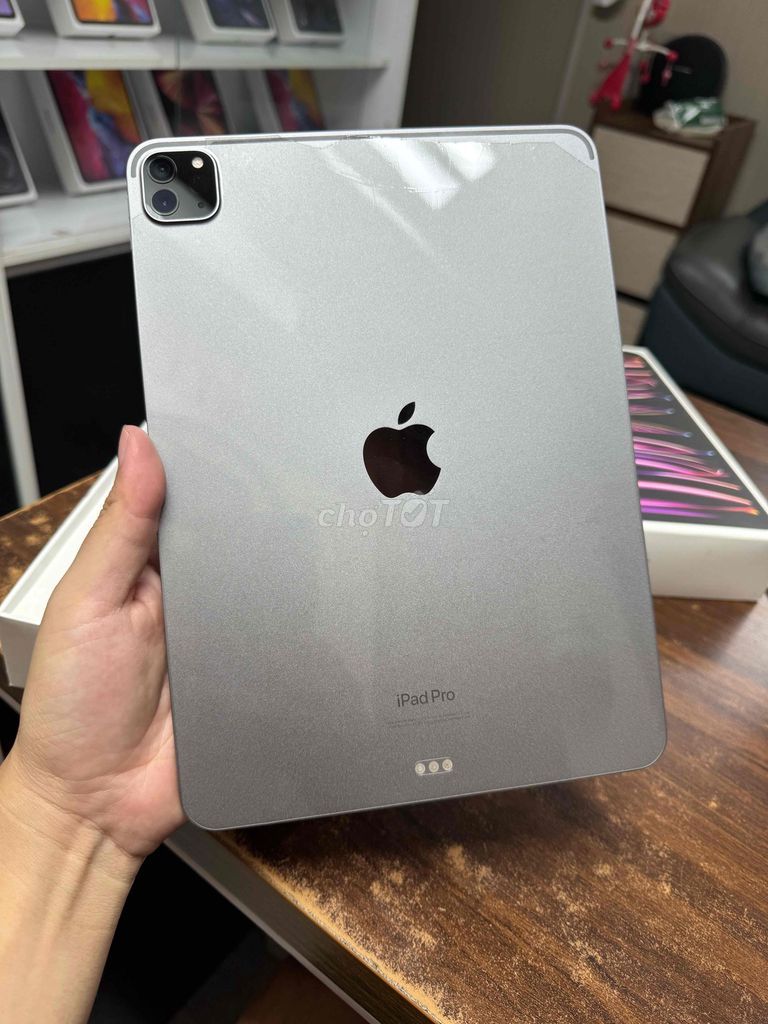 Apple iPad Pro M2 128GB Xám 86%. Mua bán Máy tính bảng tại Quận Hoàng Mai Hà Nội được đăng bởi Cảnh Hà  hình 1