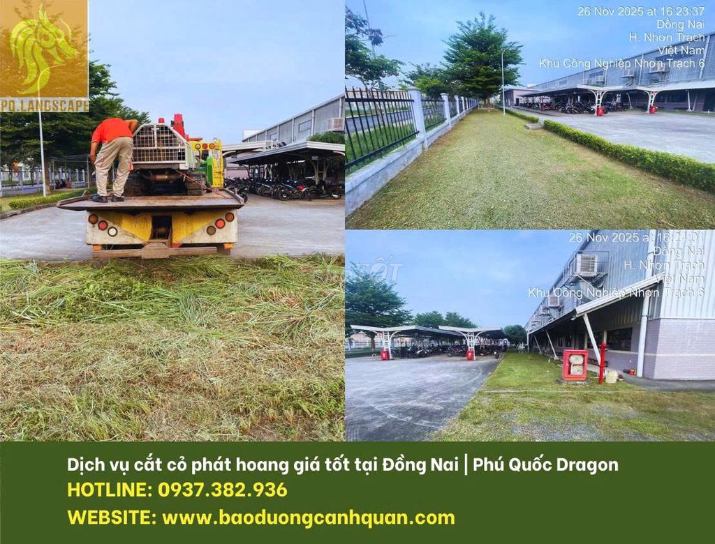 Dịch vụ Chăm sóc cảnh quan ở Đồng Nai. Dịch vụ tại Thành phố Biên Hòa Đồng Nai được đăng bởi Quang Minh Landscape hình 1