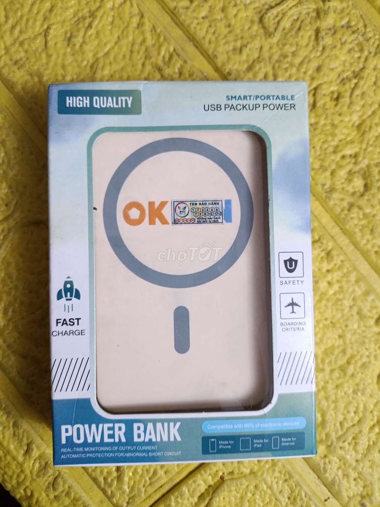 Sạc dự phòng dùng cho IPhone 12-17 . Mua bán Phụ kiện (Màn hình, Chuột...) tại Thành phố Thủ Đức Tp Hồ Chí Minh được đăng bởi Cũ Giá Rẻ hình 1