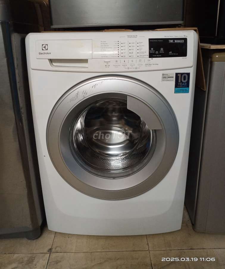 8kg electrolux nguyên zin sài tốt có BH bao lắpđặt