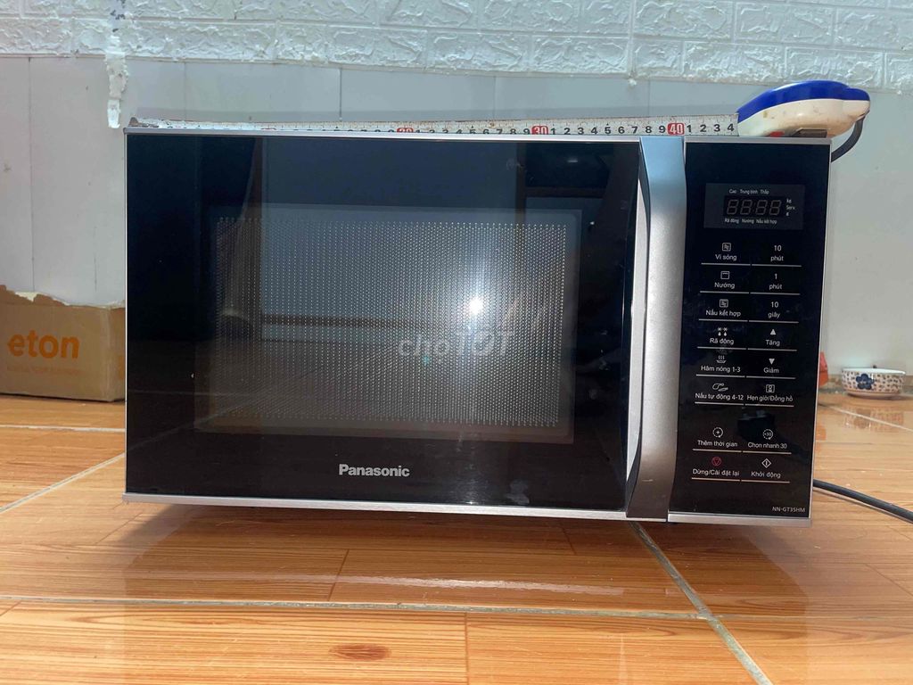 Lò vi sóng, nướng Panasonic 23L Đen. Mua bán Bếp, lò, đồ điện nhà bếp tại Quận Bắc Từ Liêm Hà Nội được đăng bởi Trần Tùng hình 1