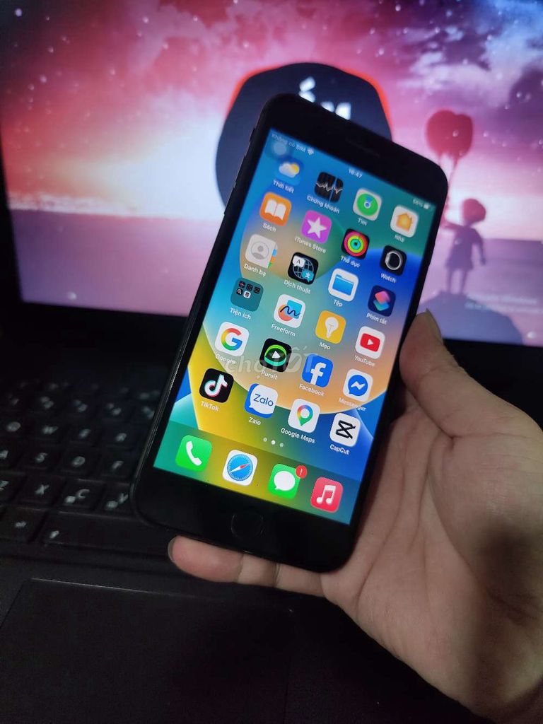 iPhone 8 Plus 64GB Đen Đã dùng. Mua bán Điện thoại tại Huyện Bình Chánh Tp Hồ Chí Minh được đăng bởi Phan Thanh Vu hình 1