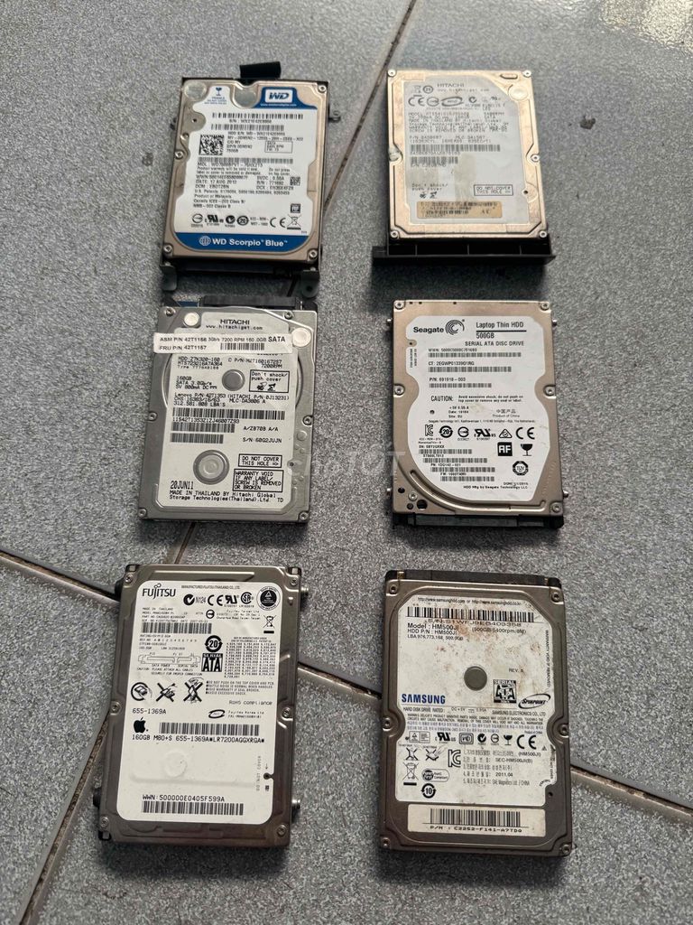 Ổ cứng HDD 750GB SATA. Mua bán Linh kiện (RAM, Card...) tại Quận Tân Bình Tp Hồ Chí Minh được đăng bởi Tên chưa cung cấp hình 1