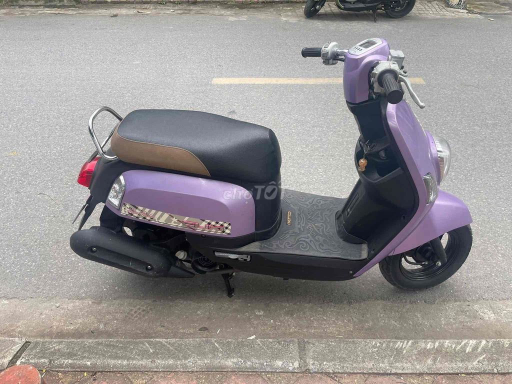 Yamaha Cuxi màu Tím 4000 km. Mua bán Xe máy tại Quận Thanh Xuân Hà Nội được đăng bởi Canhky hình 3