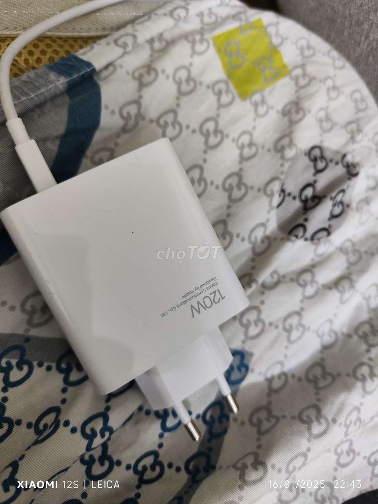 Cục sạc xiaomi 120w