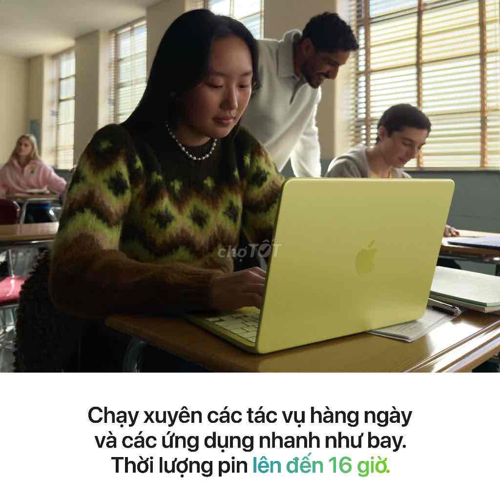 Apple Macbook Neo 13 inch Vàng New 100%. Mua bán Laptop tại Thành phố Thủ Đức Tp Hồ Chí Minh được đăng bởi Minh Sang Store Góp Bao Nợ Xấu hình 1
