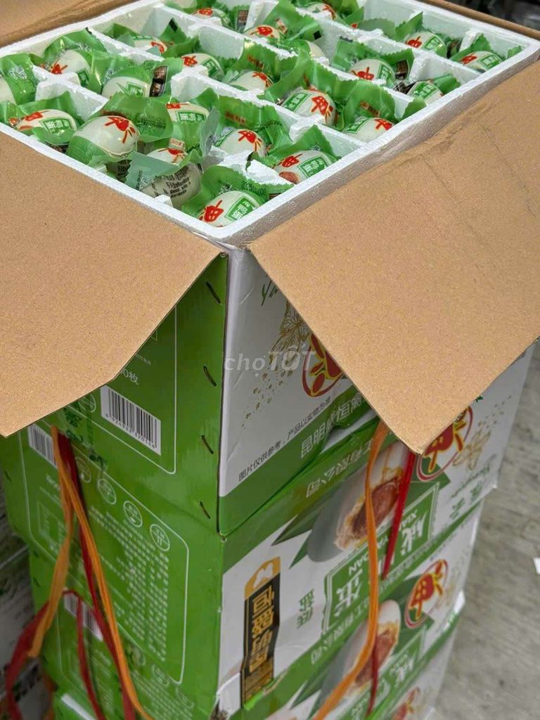 Trứng vịt muối Quảng Đông hút chân không 10 quả. Mua bán Đồ ăn, thực phẩm và các loại khác tại Quận Phú Nhuận Tp Hồ Chí Minh được đăng bởi Hà Nhi Cao hình 1