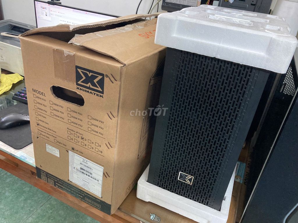 Fullbox vỏ case Kính 4Fan LED đẹp ATX. Mua bán Linh kiện (RAM, Card...) tại Quận 12 Tp Hồ Chí Minh được đăng bởi Lâm Đức hình 1