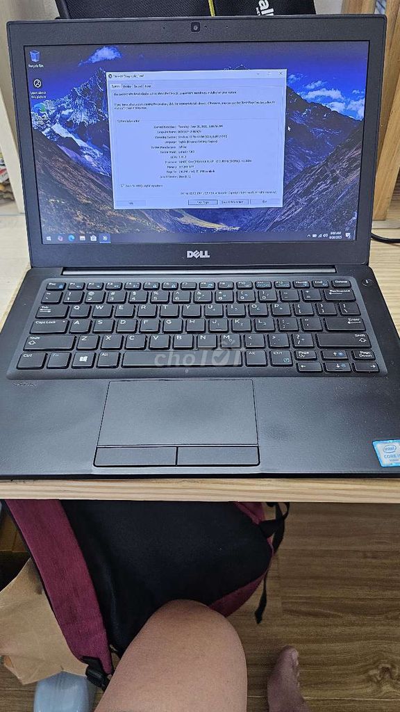 Laptop Dell Latitude E7280 (đúng Services Tag)