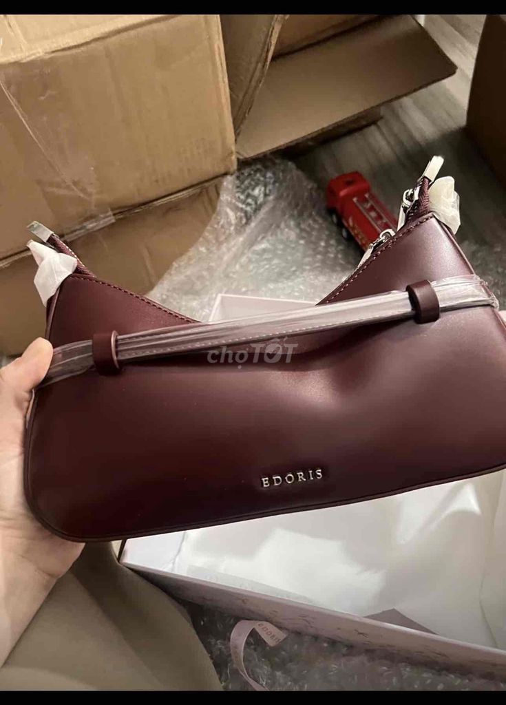 Túi xách nữ EDORIS Đỏ NEW100%. Mua bán Túi xách tại Quận Bắc Từ Liêm Hà Nội được đăng bởi Thanh Huyền hình 1