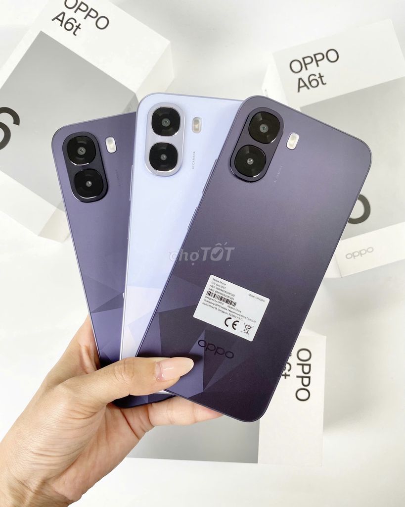 ĐIỆN THOẠI OPPO A6T FULLBOX+PIN 6100MAH, CHIP RỒNG. Mua bán Điện thoại tại Quận Gò Vấp Tp Hồ Chí Minh được đăng bởi T MOBILE 2010 hình 1