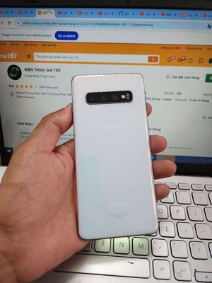 Samsung Galaxy S10 8GB.128GB Trắng ZIN FULL CN