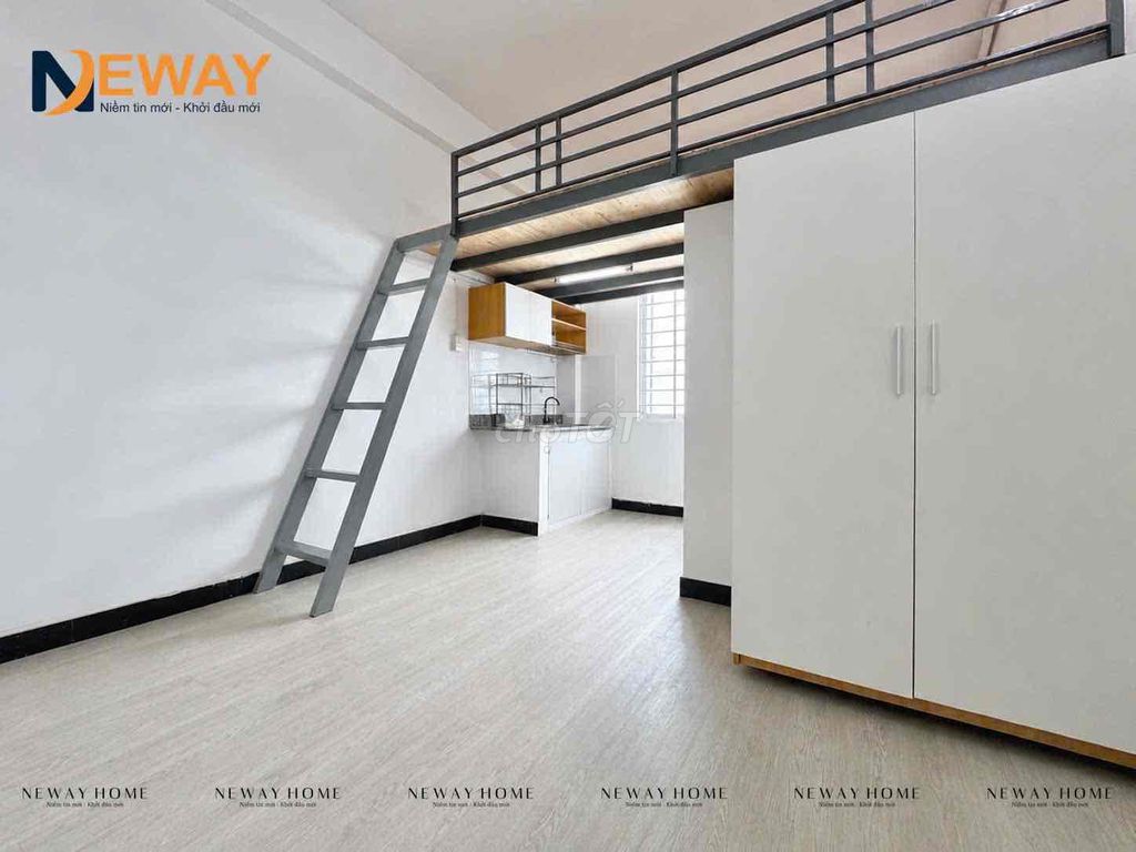 DUPLEX SẴN MÁY LẠNH GIÁ RẺ - THANG MÁY - NGAY ĐẠI HỌC VĂN HIẾN