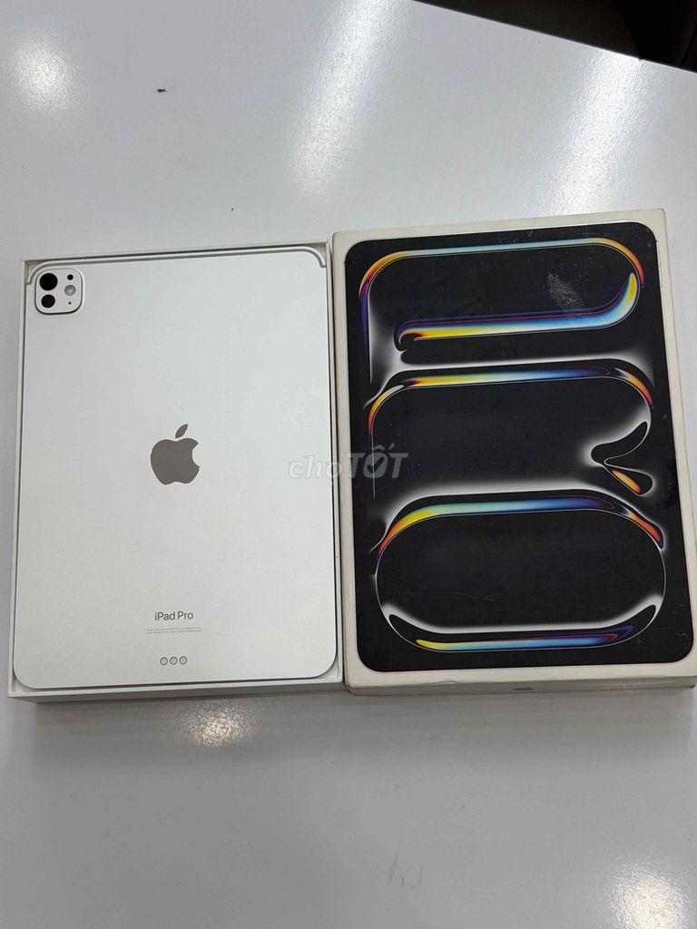 iPad Pro M4 11 inch Wifi Bạc 256GB Fullbox Pin 96. Mua bán Máy tính bảng tại Quận Ninh Kiều Cần Thơ được đăng bởi Quý Mobile Cần thơ hình 1