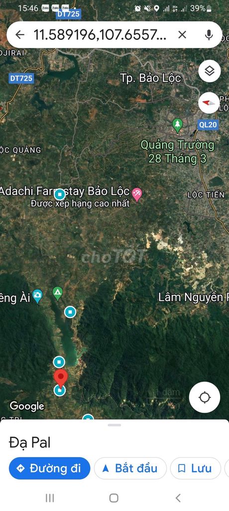 Giá 200tr/1.000m2, tổng diện tích 1.7hecta, xã Đạ Pal, huyện Đạ Tẻh