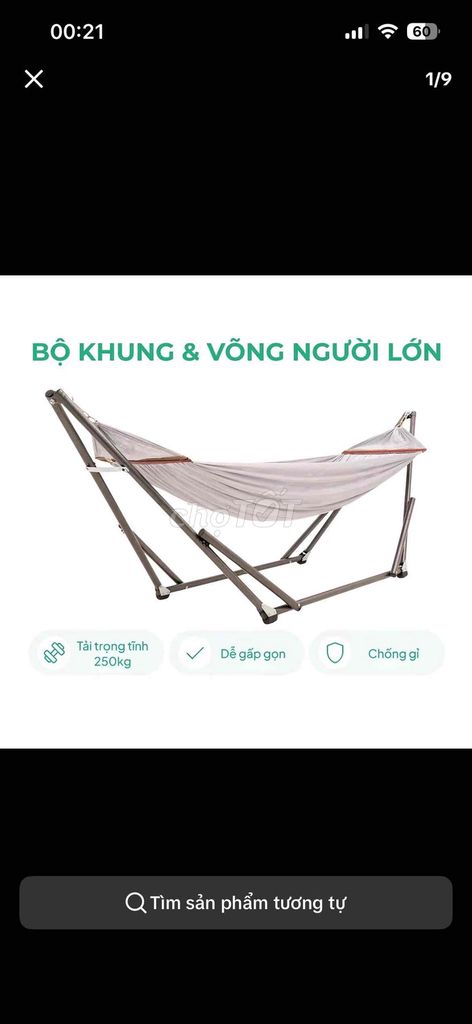 Võng xếp Tùng Lâm Kim loại Xám. Mua bán Nội thất, đồ gia dụng khác tại Quận Bình Tân Tp Hồ Chí Minh được đăng bởi Thanh Tuyền Tô hình 1