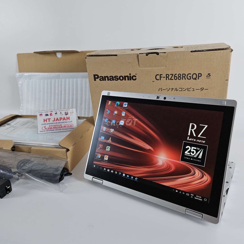 PANASONIC CF-RZ6 LIKENEW FULLBOX i7/16GB/512GB. Mua bán Laptop tại Thành phố Hà Tĩnh Hà Tĩnh được đăng bởi HT Japan  Laptop nội địa Nhật Bản  hình 1