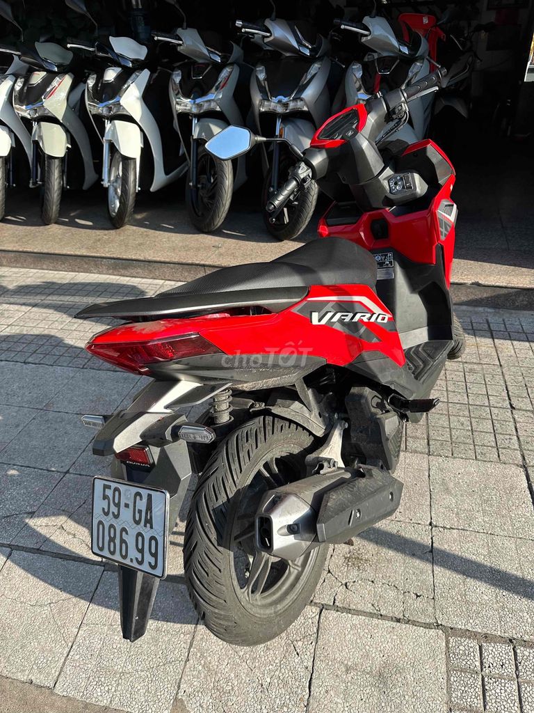 Honda Vario 125 2024 Đỏ Đen BSTP 08699 Chính Chủ