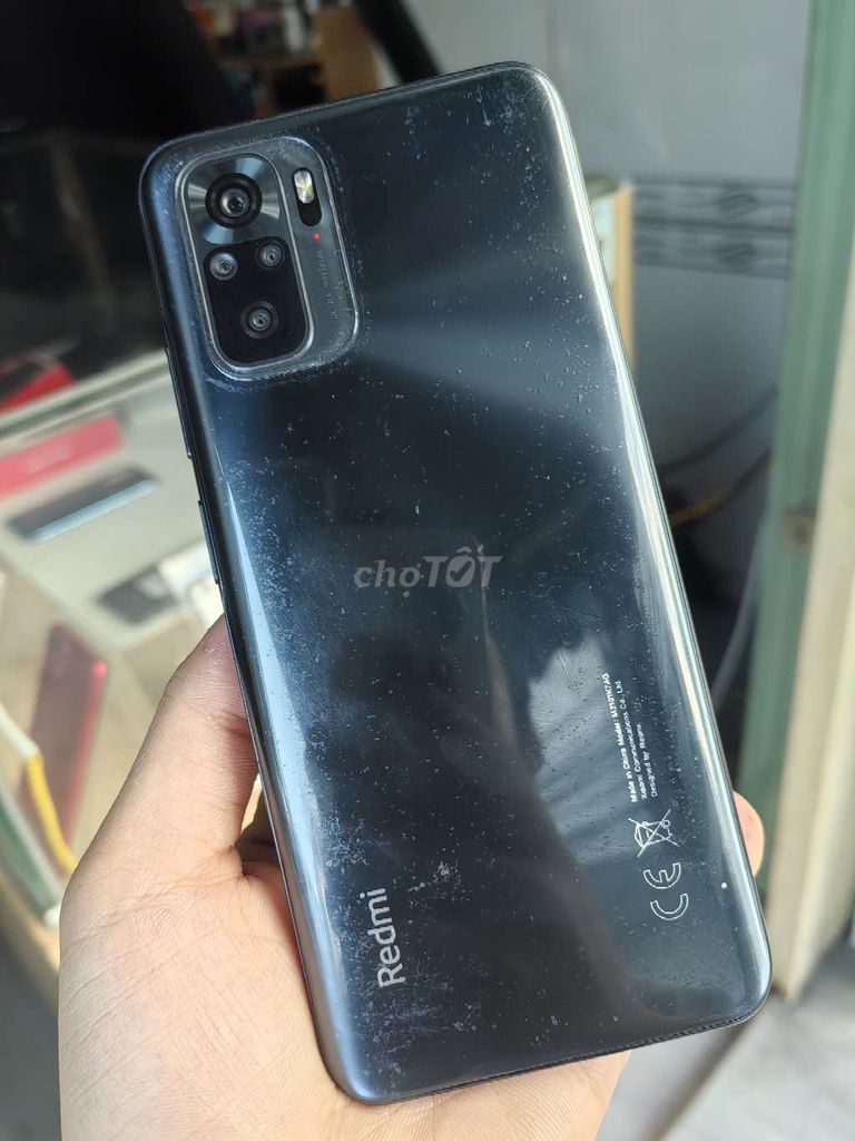 Xiaomi Redmi Note 10 128GB Đen Snapdragon 678. Mua bán Điện thoại tại Quận Cẩm Lệ Đà Nẵng được đăng bởi Chính Mobile hình 1