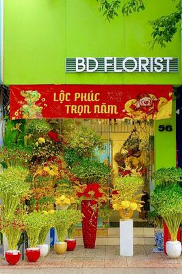 BD FLORIST logo