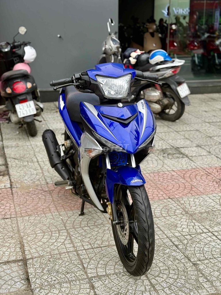 Yamaha Exciter 150 Xanh bạc. Mua bán Xe máy tại Quận Liên Chiểu Đà Nẵng được đăng bởi Thành Đại   hình 3