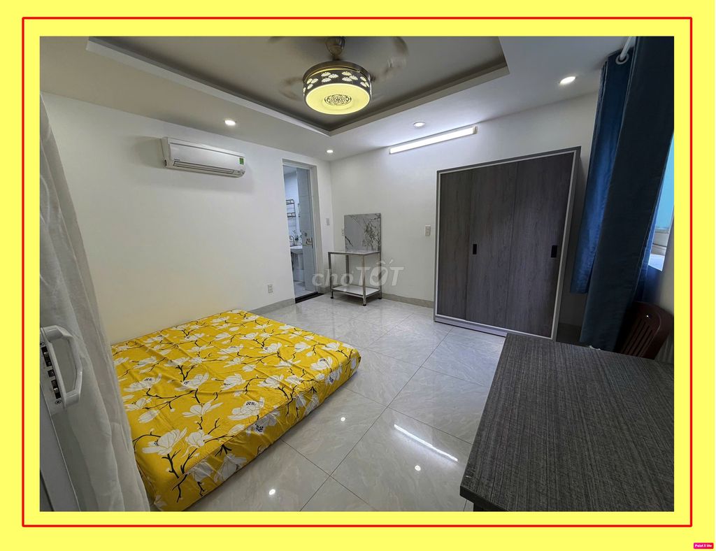 Phòng VIP LÊ QUANG ĐỊNH gần ĐH Công Nghiệp, đẹp, full nội thất