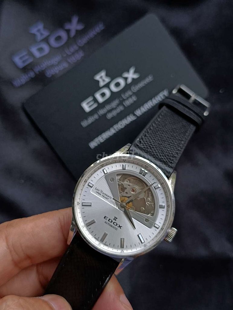 Đồng hồ EDOX 85019-3-AIN Nam Bạc. Mua bán Đồng hồ tại Quận Ba Đình Hà Nội được đăng bởi Xavi Tuan Minh hình 1