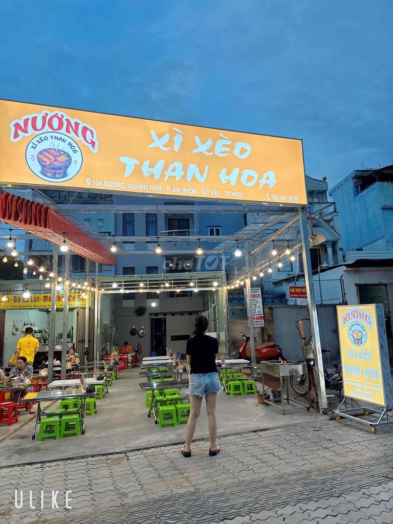 TÔI CẦN CHO THUÊ MẶT BẰNG BUỔI SÁNG TỪ SÁNG TỚI 14h CHIỀU
