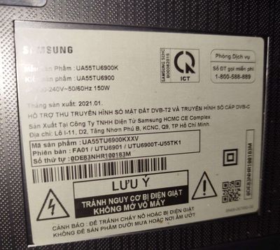 Bán Smart TV Samsung 55 inch - SX 2021