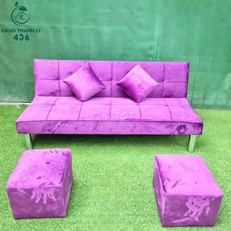 Sofa Giường Khung Kim Loại Xanh Lá Đẹp 99%. Mua bán Bàn ghế tại Quận 1 Tp Hồ Chí Minh được đăng bởi Hàng thanh lý 436 hình 1