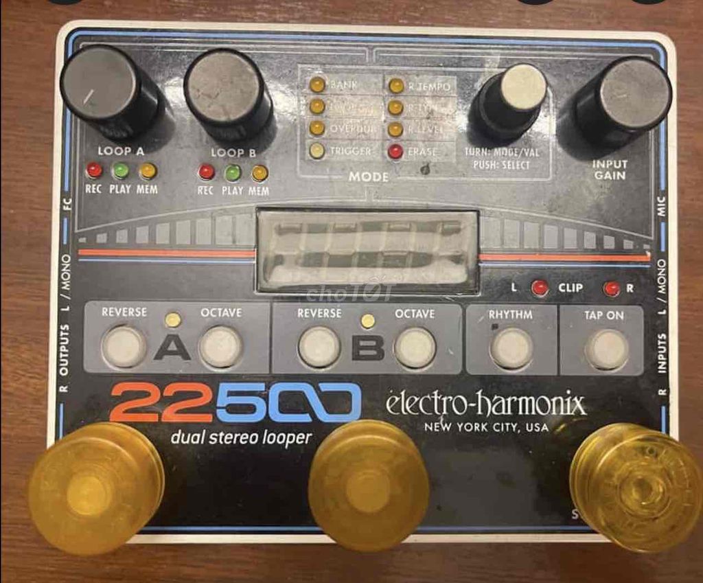 Pedal guitar Electro-Harmonix 22500 looper. Mua bán Nhạc cụ tại Quận Thanh Xuân Hà Nội được đăng bởi Ben hình 1