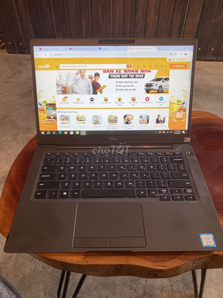 Thanh lý Laptop Dell 7300 i5 8365 Ram 8G ssd 256G