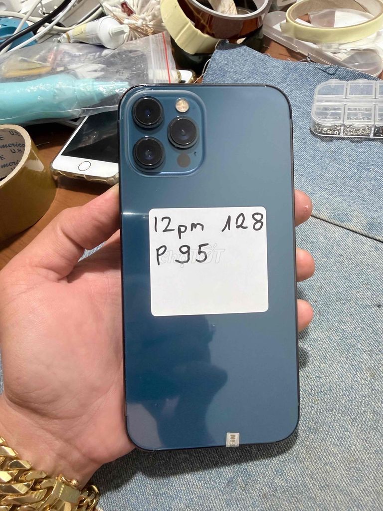 Apple iPhone 12 Pro Max 128GB Xanh. Mua bán Điện thoại tại Huyện Tân Phước Tiền Giang được đăng bởi Le Duy Hong Duc hình 1