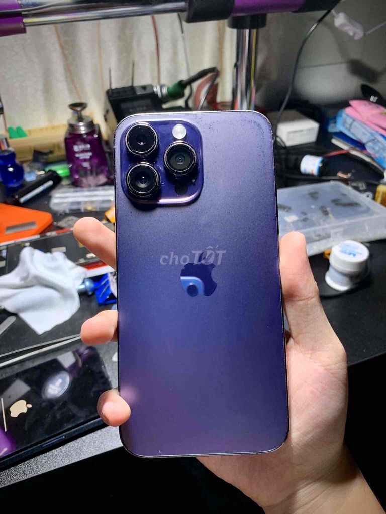 Apple iPhone 14 Pro Max 128GB Tím 100%. Mua bán Điện thoại tại Thành phố Huế Thừa Thiên Huế được đăng bởi Tố Quyên hình 1