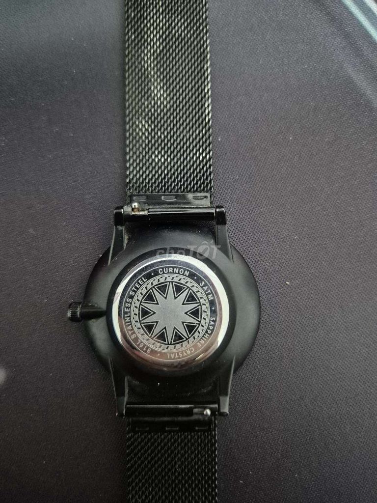 Đồng hồ Curnon Kashmir Unisex Đen. Mua bán Đồng hồ tại Quận Nam Từ Liêm Hà Nội được đăng bởi Nguyễn Thành Lâm hình 1