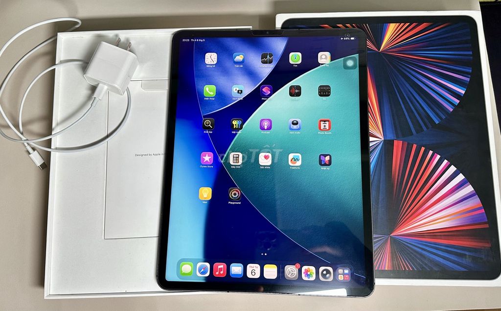 iPad Pro 12.9inch M1 128GB WIFI+SIM pin88%. Mua bán Máy tính bảng tại Quận Cầu Giấy Hà Nội được đăng bởi Lê Quang hình 1