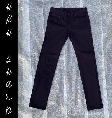 Quần jeans nam G.U(NHẬT) xanh đen-size 28-FREESHIP