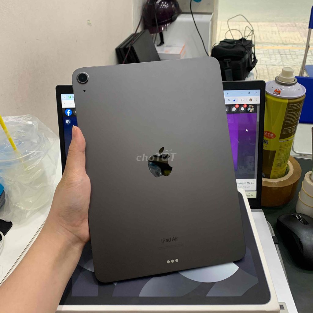 iPad Air 5 64G wifi xám za/a máy nguyên zin(Q39Y3)