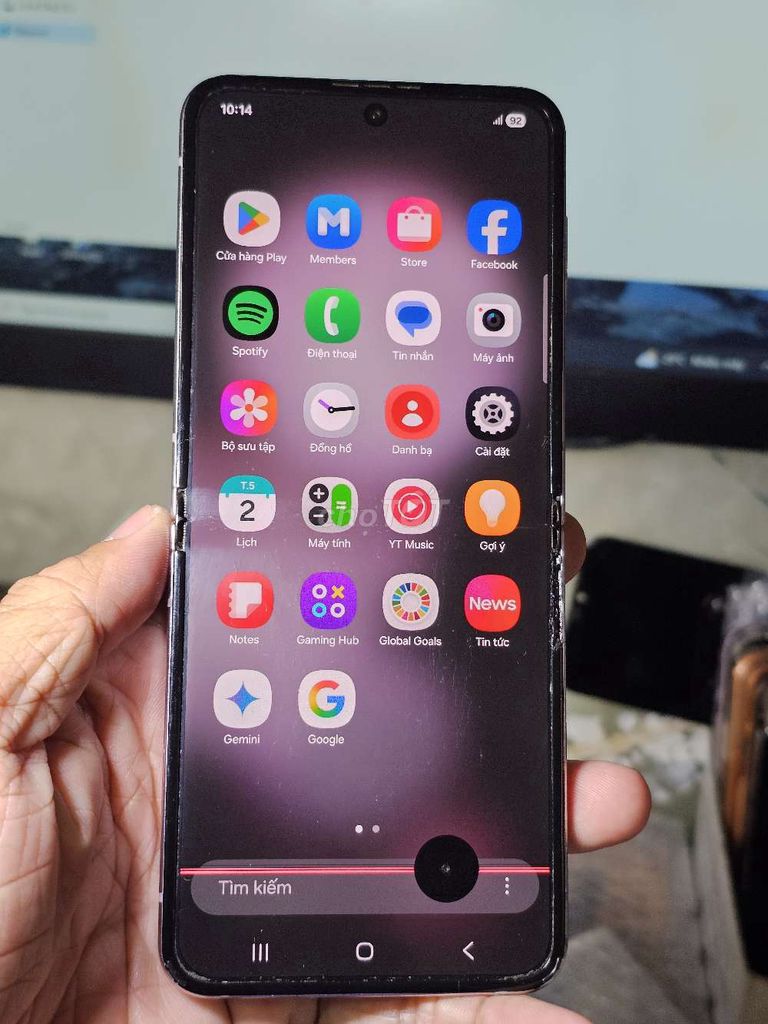 Galaxy Z Flip5 512GB giá rẻ bèo nhèo trải nghiệm . Mua bán Điện thoại tại Quận 8 Tp Hồ Chí Minh được đăng bởi Thiên Hòa mobile  hình 1