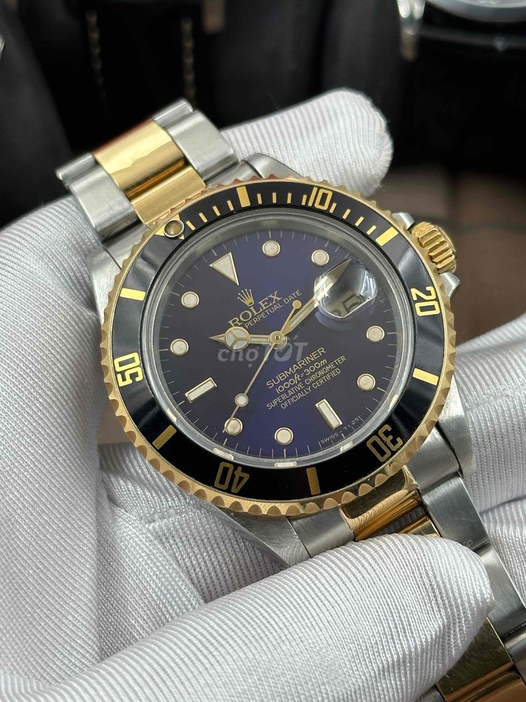 Rolex Submariner 16803 Nam Xanh. Mua bán Đồng hồ tại Quận Đống Đa Hà Nội được đăng bởi Hải Long hình 1