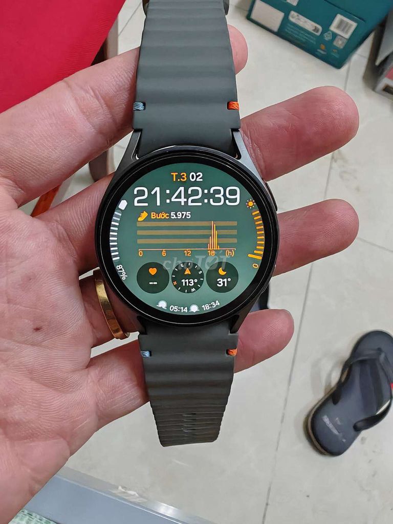 Samsung W7 40mm GPS Xám. Mua bán Thiết bị đeo thông minh tại Huyện Văn Giang Hưng Yên được đăng bởi Nguyễn Hữu Dũng hình 1